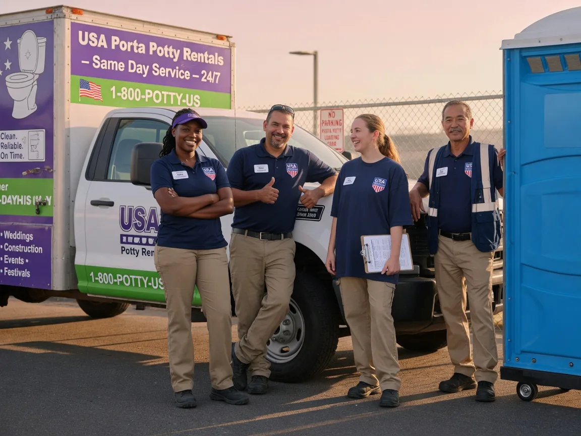 Porta Potty Rental company in Hockley, TX